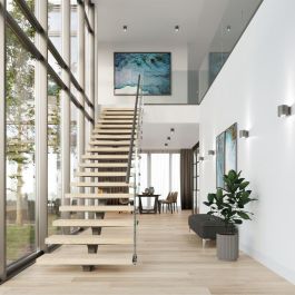 SOL Lámpara de Techo Orbis SOL-SL.0021 Lámpara Cilíndrica Moderna para Salón, Antesala, Dormitorio Blanco