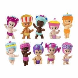 Bandai BAN3701405827793 Minifiguras coleccionables Bibi Chibis - Pack de 5 figuras Chibi, incluye 3 figuras misteriosas