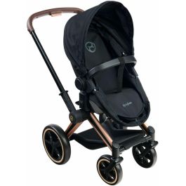 COROLLE COR4063013141876 Cochecito Cybex 3 en 1 Negro para muñecas bebé de 36 y 42 cm - a partir de 3 años