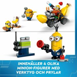 LEGO 75580 Minions Banana Car - Juguete de construcción con 136 piezas