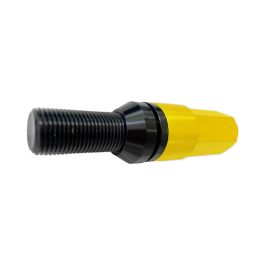 Omp Juego 20 Tornillos Rueda Aluminio M12x1.25 Llave 17-19 Largo 28mm Protector Amarillo OMPS09971209