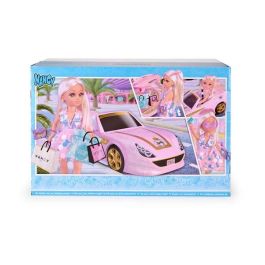 Famosa Muñeca Nancy 'Un Día de Compras' - Set con Coche de Juguete, 42 cm Famosa Muñeca Nancy 'Un Día de Compras' - Set con Coche de Juguete, 42 cm