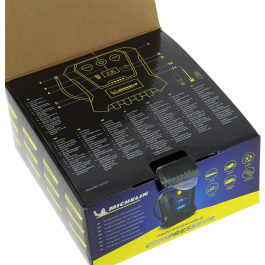 Michelin Compresor programable digital 12V 7 bar con manómetro digital y toma USB/LED