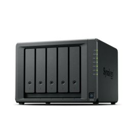 Synology DX525 Servidor NAS Estación de Discos con 5 Bahías, Compatible con HDD 3.5" y SSD 2.5" SATA, Hot-Swap