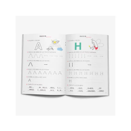 Rubio Cuaderno Caligrafía Mayúsculas 1 para Niños a Partir de 3 Años