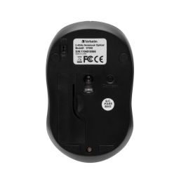 Verbatim Ratón Go Nano Inalámbrico 1600PPP Compacto Ambidiestro Fucsia