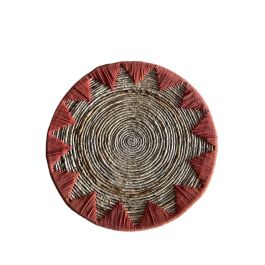 Decoración de Pared Romimex Natural Coral Macramé 52 x 52 x 2 cm Precio: 67.50000004. SKU: B1EDBD2BBP