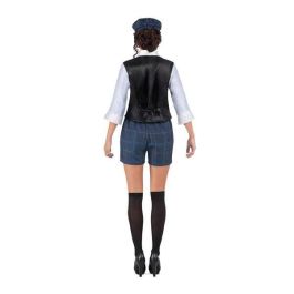Disfraz gánster irlandesa gorra, camisa con chaleco y cadena, corbata con pasador, pantalón y medias talla s Disfraz gánster irlandesa gorra, camisa con chaleco y cadena, corbata con pasador, pantalón y medias talla s