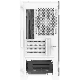 Montech AIR 100 ARGB TG White | Caja PC Gaming Mini Tower con Iluminación RGB y Panel de Vidrio Templado