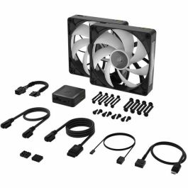 Corsair CO-9051036-WW Refrigeración PC Kit Doble Ventilador iCUE LINK RX140 RGB Max