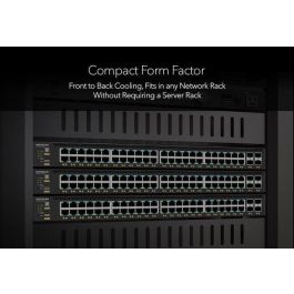 NETGEAR M4350-24X4V Switch Gestionado L3 PoE 24 Puertos 10G Ethernet SFP28 para Montaje en Rack