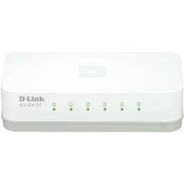 D-Link GO-SW-5E Switch de Escritorio 5 Puertos RJ-45 Fast Ethernet 10/100 Mbps No Administrado, Plug & Play con Tecnología Green Precio: 11.49999972. SKU: S55100826