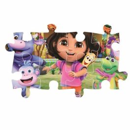 Clementoni CLE8005125248261 Puzle Dora la Exploradora 24 piezas Maxi