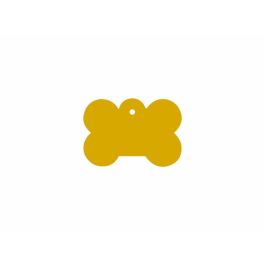 Placa identificativa Imarc Bone Amarillo Dorado