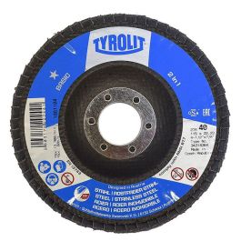 Tyrolit Disco Láminas Desbaste Ø115 x 22.23 mm para Acero e Inox, Grano 40, 27CLA, Máx 13300 RPM Precio: 2.59000016. SKU: B1CQ2XS3H3