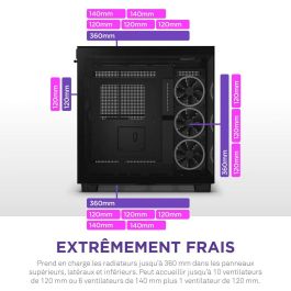 NZXT CM-H91EB-01 Caja Torre Midi H9 Elite Negro