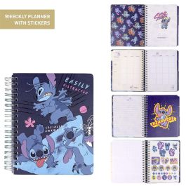 Libreta planificador semanal stitch 19.0 x 24.0 x 2.0 cm Libreta planificador semanal stitch 19.0 x 24.0 x 2.0 cm