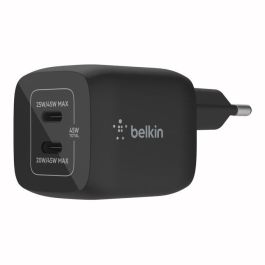 Belkin Cargador GaN 45W Dual USB-C Power Delivery 3.0 PPS para iPhone 14, 14 Plus, 14 Pro, 14 Pro Max - Negro Precio: 73.50000042. SKU: B1BV8R293Z
