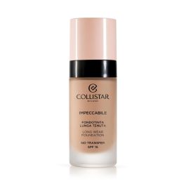 Collistar #4R Base Maquillaje Larga Duración No Transfer SPF 15 Acabado Mate Natural 30 ml