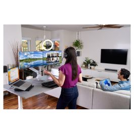 Kensington Auriculares Gaming H3000 PROVC, Diadema Bluetooth 5.2, Negro, 60h Batería, Cancelación Ruido, Micrófono Boom, USB-C, Para PC, PS, Xbox, Android, iOS