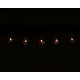 Guirnalda Luminosa Telaraña Negra 170 cm para Decoración Halloween