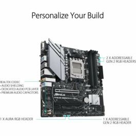 Asus PRIME B650M-A WiFi II Placa Base AMD B650 Micro ATX AM5 ASU1691056882873