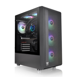 Thermaltake S200 TG ARGB Caja Midi Tower Negro Precio: 58.59000048. SKU: B1H6W9227S