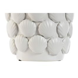 Jarron Mediterraneo DKD Home Decor Blanco 15.5 x 33.5 x 15.5 cm