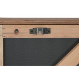DKD Home Decor Cuadro Moderno de Madera y Pino Marrón y Blanco 82 x 82 cm (2 Unidades)