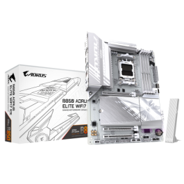 Gigabyte B850 AORUS ELITE WIFI7 ICE Placa Base - AMD Ryzen 9000, Wi-Fi 7, DDR5 8200MHz, PCIe 5.0, USB 3.2 Gen 2x2, 9MB85EL7E-00-G10 Precio: 231.49999994. SKU: B12BEWYA67