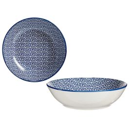 Plato Hondo 20Cm Geometrico Azul Vessia (24 Unidades) Plato Hondo 20Cm Geometrico Azul Vessia (24 Unidades) Precio: 59.50000034. SKU: B129AT9PFG