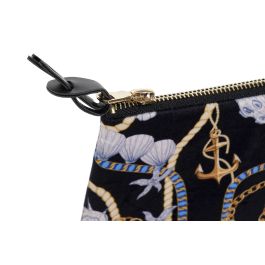 DKD Home Decor Funda de Poliéster para iPad y Tablet, Diseño Bicolor en Negro y Amarillo, Medidas 1 x 25 x 34 cm