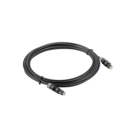 Lanberg Cable Toslink Óptico Audio Digital 1m Negro - Conecta dispositivos de audio como Home Theatre y barras de sonido Precio: 4.79000038. SKU: S5611084