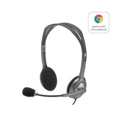 Logitech H111 Auriculares Estéreo con Micrófono Giratorio para Múltiples Dispositivos, PC, Smartphone y Tablet, Jack 3.5mm Precio: 12.79000008. SKU: B1B9ZZ8WQJ