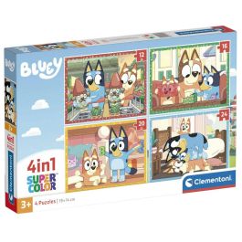 CLEMENTONI Puzzle Bluey 12-16-20-24 piezas para niños Precio: 9.68999944. SKU: B18S7CE2LC
