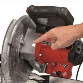 Einhell TC-SM 2531/2 U - Sierra tronzadora y de inglete con mesa y función de arrastre