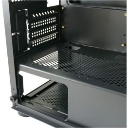 LC-Power 712MB Gaming Micro Torre PC Negra, Micro ATX/Mini-ITX, Ventana Lateral, Plástico y Vidrio Templado