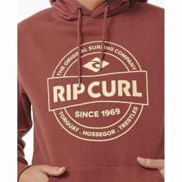 Sudadera con Capucha Hombre Rip Curl Stapler Hood Marrón