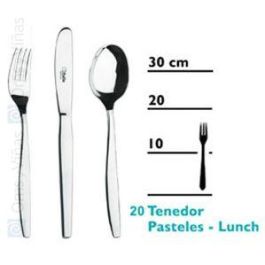 Lidia Tenedor Pasteles - Cubertería Tenedor Colección Lidia (Set de 12) Precio: 2.9524. SKU: B19B4ESSMC