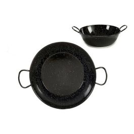 La Dehesa Sartén esmaltada negra con asas, 45 cm, acero esmaltado (3 Unidades)
