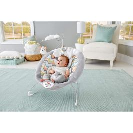 Fisher-Price Hamaca Deluxe Sweet Snugapuppy GWD50 para Bebé con Música y Vibraciones