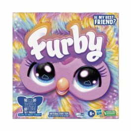 Hasbro F8900 Furby Tie Dye Multicolor Juguete Interactivo Habla, Canta, Se Ilumina con 5 Comandos de Voz y +600 Reacciones Idioma Español +6 Años