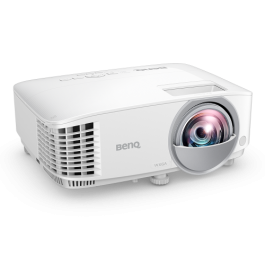 BenQ 9H.JMW77.13E Videoproyector de Corto Alcance, 3500 Lúmenes ANSI, WXGA (1280x800), Proyector DLP 3D, HDMI, Blanco