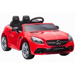 Tachan Coche de Batería Mercedes-Benz SLC 12V Rojo con Licencia, Doble Motor, Luces, Sonidos y USB Precio: 220.78999954. SKU: B1JM7X63H4
