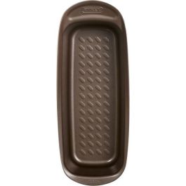 Pyrex Molde para Plum Cake de Acero Asimetría 30 cm - Antiadherente, Apto Horno 250°C, Lavavajillas y Fácil de Limpiar