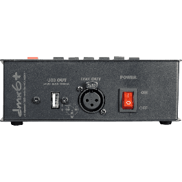 ALGAMLIGHT Controlador DMX de 6 Canales Maestro para Iluminación Profesional Batería Li-ion USB-C Carcasa Metálica