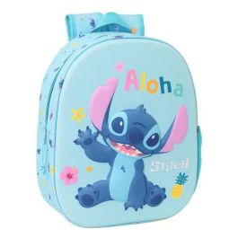 Mochila Safta 3D Stitch 330x270x100 mm Precio: 8.49999953. SKU: B15PM3ZLAH
