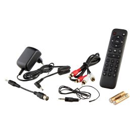 Albrecht DR 463+ Radio Internet DAB+ y UKW con Bluetooth, WiFi, Spotify, Amazon Music, Pantalla, Portátil, Gris