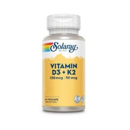 Vitamina D3 + K-2 60 Vegcaps Precio: 19.5000003. SKU: S0582293