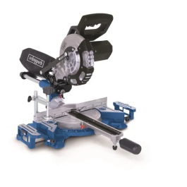 Scheppach Tronzadora SCH5901106952 con disco de 30 dientes - 1400 W - Hoja Ø 185 mm